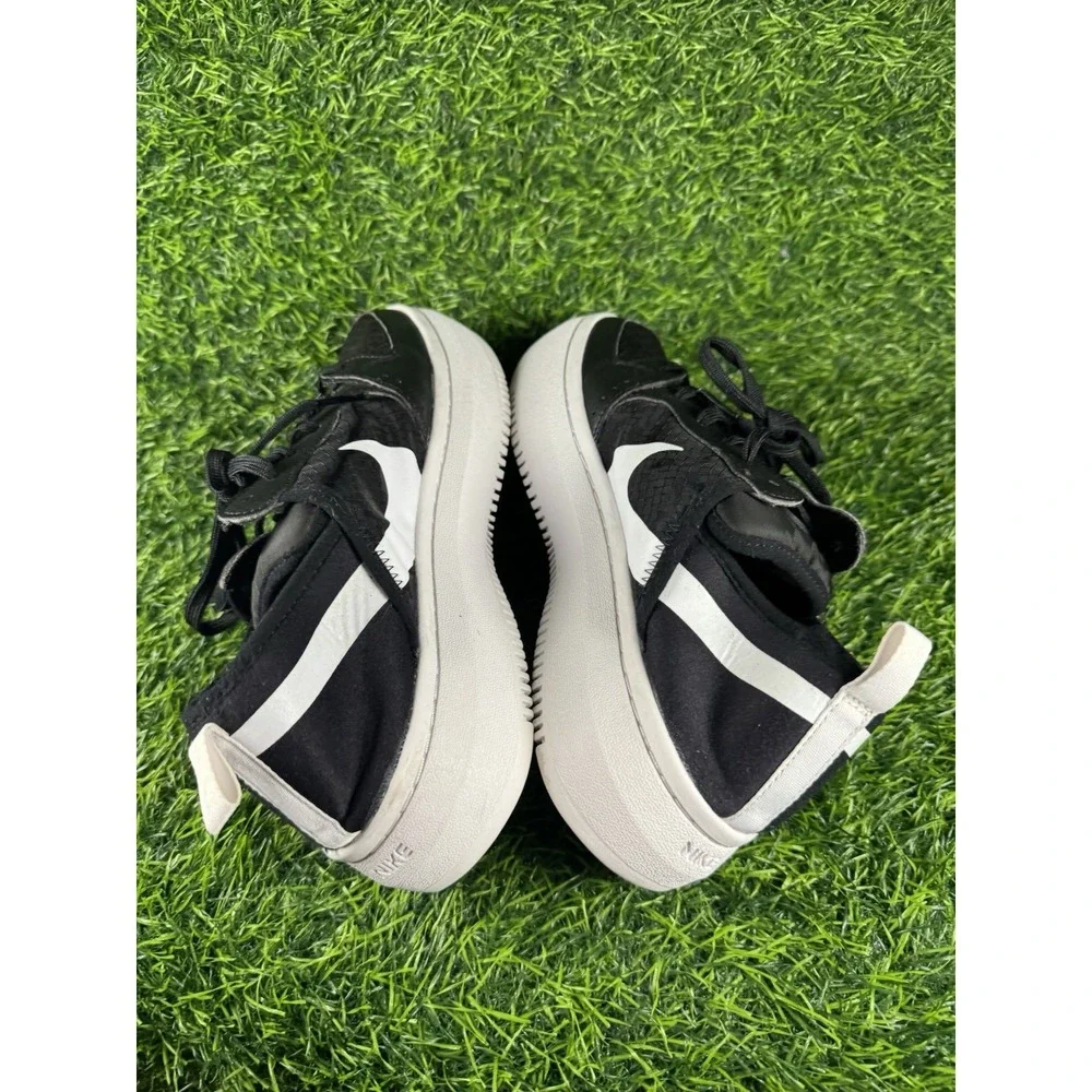 Nike Womens Court Vision Alta TXT CW6536-001 Black Casual Shoes Sneakers Sz 11.5